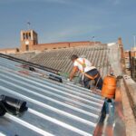 Cubiertas de teja / paneles sándwich