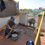 Trabajos en altura sin andamio