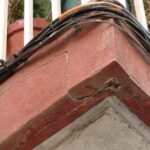 restauración de fachadas y la reparación de fisuras en paredes