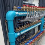 Colocación de baterías y montantes